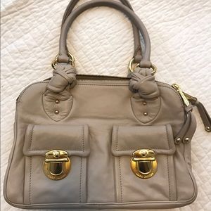 Authentic Marc Jacobs Putty Blake handbag
